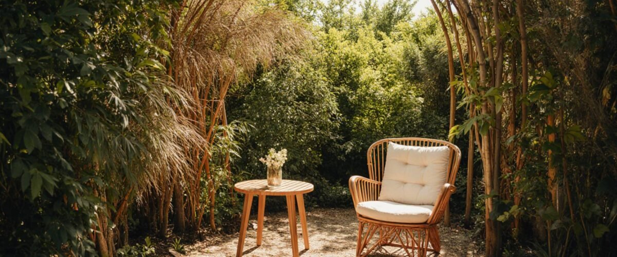 brise vue bambou jardin