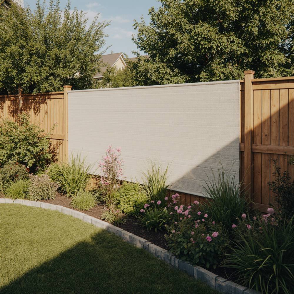 photo brise vu séparation voisin